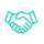 handshake-outline icon